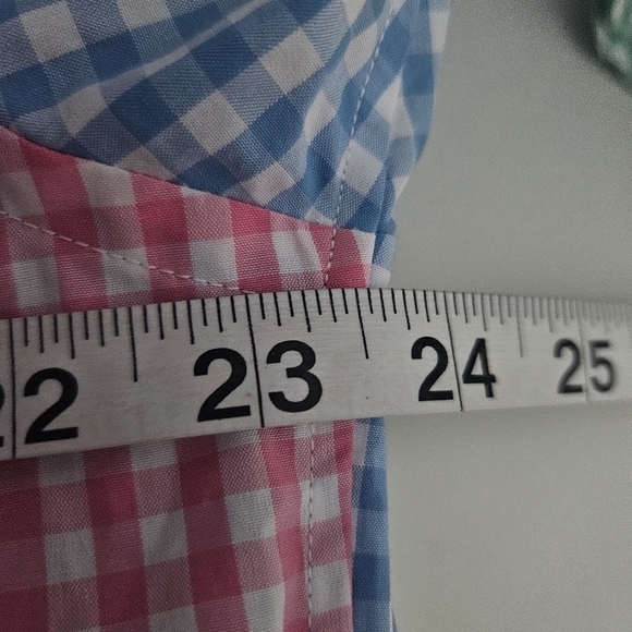 Vineyard Vines Mens Patchwork Slim Fit Whale Shirt Sz Large - Picture 5 of 7